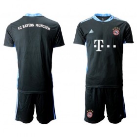 Koszulka Bayern Monachium Bramkarska Dziecięcy Wyjazdowe Stroje Piłkarskie 2020/21 Krótki Rękaw